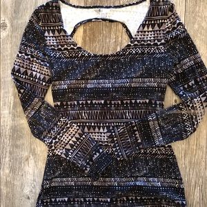 Volcom Geometric Long Sleeve Top